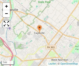 Map of Valley Forge Children's Academy