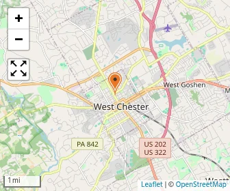 Map of West Chester Friends School