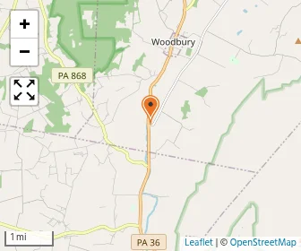 Map of Woodbury Mennonite School