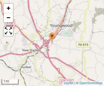 Map of Hilltop Baptist School