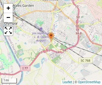 Map of Heathwood Hall Episcopal School
