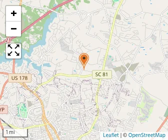 Map of Montessori School Of Anderson