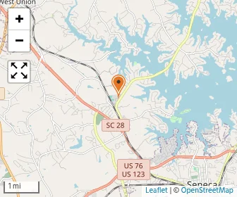 Map of Oconee Christian Academy