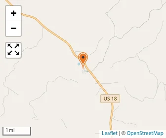 Map of Red Cloud Indian School