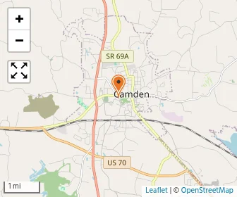 Map of Camden United Christian Academy