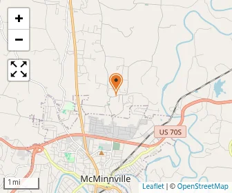 Map of Faulkner Springs Christian School