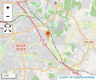 Map of Nashville Academy