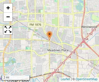 Map of Fort Bend Montessori School