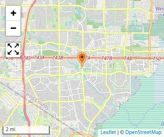 Map of Cross Point Preschool Katy