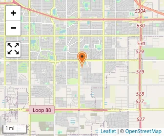 Map of All Saints Episcopal School Lubbock
