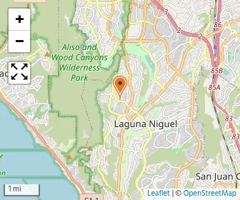 Map of Laguna Niguel Junior Academy