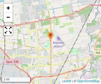 Map of Baytown Christian Academy