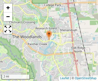 Map of Children Of The Woodlands School