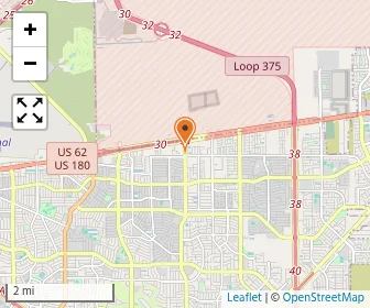 Map of El Paso Adventist Junior Academy