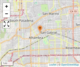 Map of Sierra School Of Alhambra