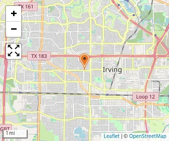 Map of Irving Christian Academy