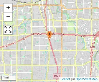 Map of Jesuit College Preparatory School of Dallas