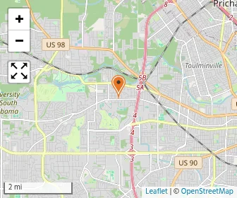 Map of St. Paul's Episcopal School