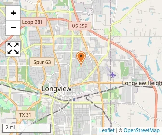 Map of Longview Christian School