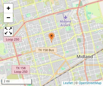 Map of Midland Christian School