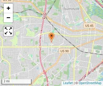 Map of St. Pius X School