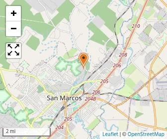 Map of San Marcos Center School