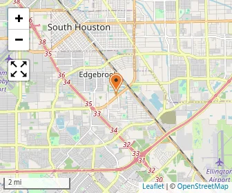Map of South Shaver Baptist School