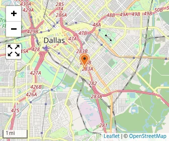 Map of St. Philips School & Community Center