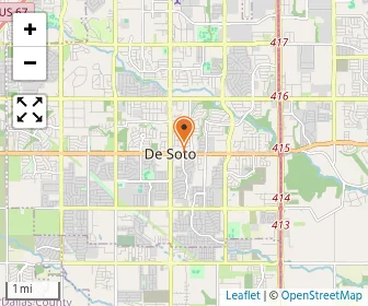 Map of Desoto Private School