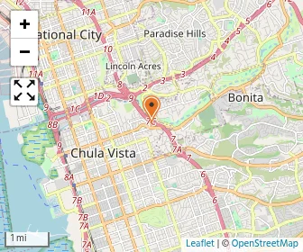 Map of Love N Learn Bonita Chrtn School