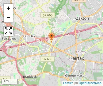 Map of Oak Valley Center