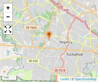 Map of St. Mary's Catholic School - Richmond