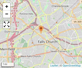Map of St. Joseph's Day Nursery and Kindergarten
