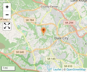 Map of Dale City Christian Church Child Devt Center & Academ