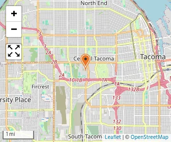 Map of Bellarmine Preparatory School