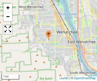 Map of St. Joseph Catholic School-wenatchee