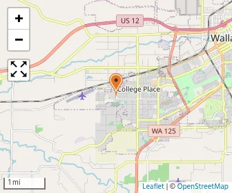 Map of Walla Walla Valley Academy