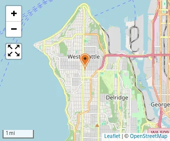 Map of West Seattle Christian