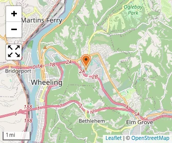 Map of Mt. De Chantal Visitation Academy