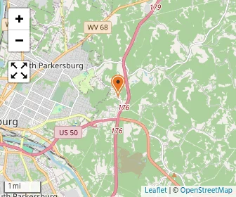 Map of Parkersburg Christian School