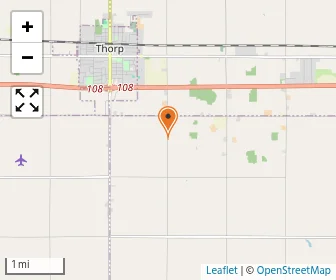 Map of Bruce Mound Parochial School