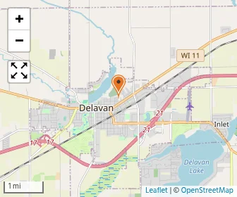 Map of Delavan Christian School