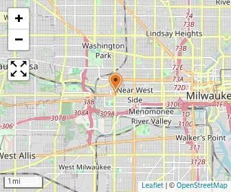 Map of Marquette University High School
