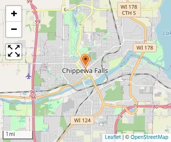Map of Notre Dame Middle School