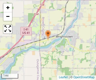 Map of St. Clare Catholic School
