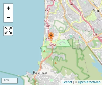 Map of Montessori School Of Linda Mar Inc