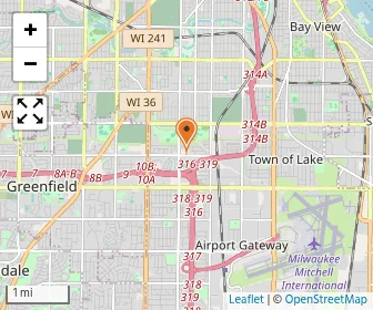 Map of St. Roman Parish School