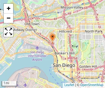 Map of Montessori School Of San Diego