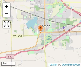 Map of Tomah Baptist Academy
