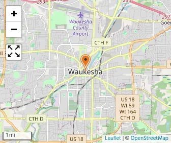 Map of Waukesha Christian Academy